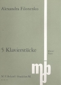 5 Klavierstcke (1996) fr Klavier