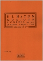 Quatuor a cordes ut majeur op.76,3 partition miniature