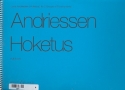 Hoketus für 2 Gruppen von 5 Instrumenten Partitur