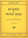 Reverie and petite valse for flute and piano
