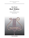 KOL NIDREI OP.47 ADAGIO NACH HEBRAEISCHEN MELODIEN FUER VIOLINE UND KLAVIER