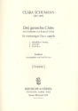 3 Gemischte Choere fr gem Chor a cappella Partitur
