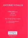 Konzert a-Moll RV463 F.VII:13 fr Oboe, Streicher und Bc Partitur und Stimmen (Oboe + 1-1-1-1-1)