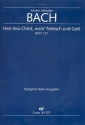 Herr Jesu Christ wahr Mensch und Gott Kantate Nr.127 BWV127 Partitur (dt/en)