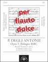 Sonaten op.5 Band 1 (Nr.1-2) fr Altblockflte und Bc