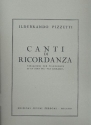 Canti di ricordanza variazioni su un tema del Fra Gherardo per pianoforte