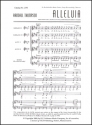 Alleluia for female chorus a cappella score