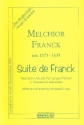 SUITE DE FRANCK FESTLICHE MUSIK FUER 5 TROMPETEN ODER KLARINETTEN PARTITUR+STIMMEN