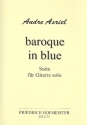 Baroque in blue fr Gitarre