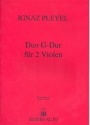 Duo G-Dur  fr 2 Violen Stimmen