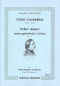 Vater unser op.2 9 geistliche Lieder fr hohe Singstimme und Klavier