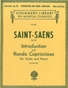 Introduction and Rondo capriccioso op.28 for violin and piano