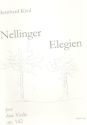 Nellinger Elegien op.142 fr 2 Violen,  Spielpartitur