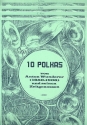 10 Polkas fr Hornquartett Stimmen (1.-3. Horn in F, 4. Horn in c)
