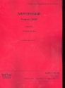 Vespers (Lauda & Magnificat down a fourth) for mixed chorus and orchestra score revised edition 1990