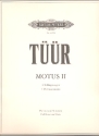 Motus 2 fr 4 Schlagzeuger Partitur und Stimmen