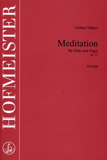 Meditation op.71 fr Flte und Orgel
