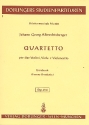 Streichquartett Studienpartitur