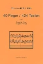 40 Finger 424 Tasten Tango fr Orgel (4 Spieler/innen)