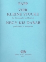 4 kleine Stcke fr Violoncello und Klavier