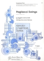 PAGLIACCI SWINGS FOR SAXOPHONE CHOIR WITH OPT. DRUMS AND PIANO/BASS/GUITAR SCORE+PARTS