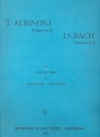 ADAGIO G MAJOR (ALBINONI)   AND SINFONIA F MAJOR (BACH) FOR ELECTRONIC ORGAN
