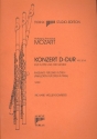 Konzert D-Dur KV314 fr Flte und Orchester fr 2  Flten Spielpartitur