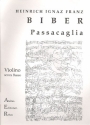 Passacaglia g-Moll fr Violine ohne Ba (Faksimile und bertragung)