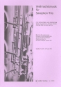 Weihnachtsmusik fr 3 Saxophone (AAT/ATT/ATB) Partitur und Stimmen