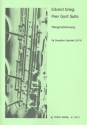 Morgenstimmung aus der Peer-Gynt-Suite op.46 fr 4 Saxophone (SATB)
