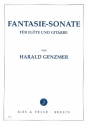 Fantasie-Sonate fr Flte und Gitarre,  2 Spielpartituren (1999)