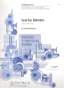 Lucky Seven for 7 saxophones (SAATTBB) and piano, drums optional score and parts