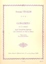Concerto la mineur pour saxophone soprano ou clarinette et piano