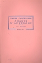 Chants d'Auvergne vol.3 (serie 5) pour chant et orchestre,  partition