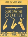 Salute to Glenn Miller for 4 saxophones (SATB) score and parts