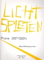 Lichtspleten fr 4 Blockflten (AABB),  Partitur und Stimmen