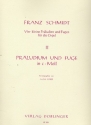 Prludium und Fuge c-Moll fr Orgel 4 kleine Prludien und Fugen Nr.2