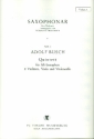 Quintett  fr Altsaxophon und Streichquartett Stimmen