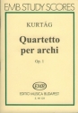 Streichquartett op.1 Studienpartitur 