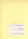 Serenade fr Flte, Violine und Violoncello Partitur und Stimmen