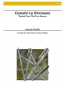 Concerto La primavera for flute ensemble (solo + 6 flutes) score and parts
