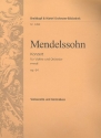 Konzert e-Moll op.64 fr Violine und Orchester Violoncello / Kontrabass