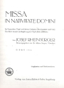 Missa in nativitatem domini op.126 fr Frauenchor und Orgel (kleines Orchester) Orgelpartitur (= Direktionsstimme)