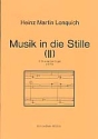 Musik in die Stille 2 5 Stcke fr Orgel