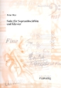 Suite fr Sopranblockflte und Klavier