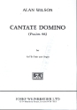 Cantate Domino (Psalm 98) for mixed chorus and organ score