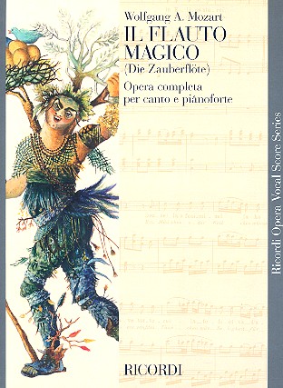 Il flauto magico  Klavierauszug broschiert (it/dt)