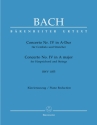 Konzert A-Dur BWV1055  fr Cembalo und Streicher  fr 2 Klaviere