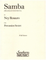 Samba for percussion ensemble (6 players) score