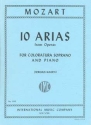 10 Arias from operas for coloratura soprano and piano (dt/en/fr/it) KAGEN, S., ED.